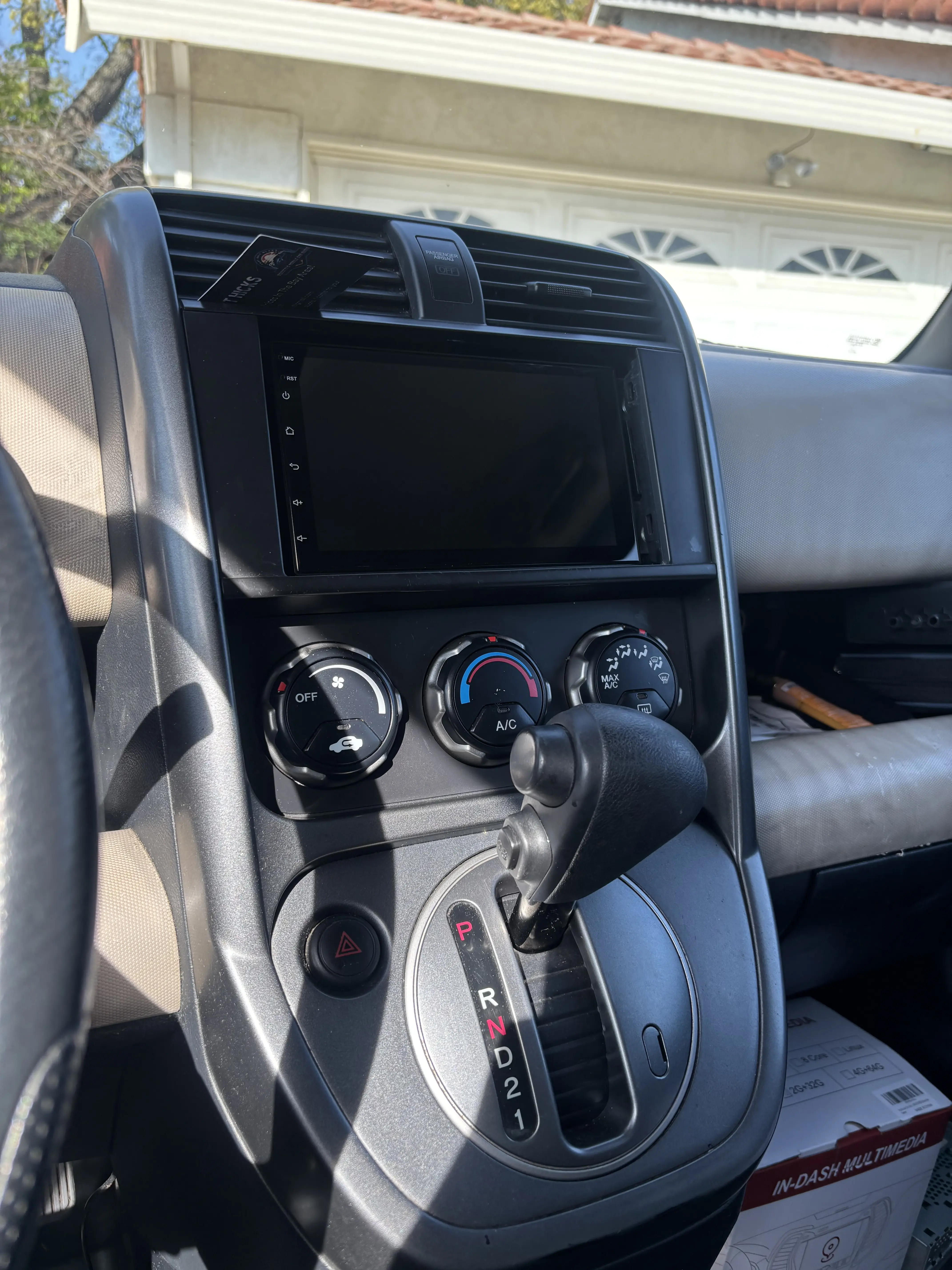 Apple CarPlay running on a new car stereo