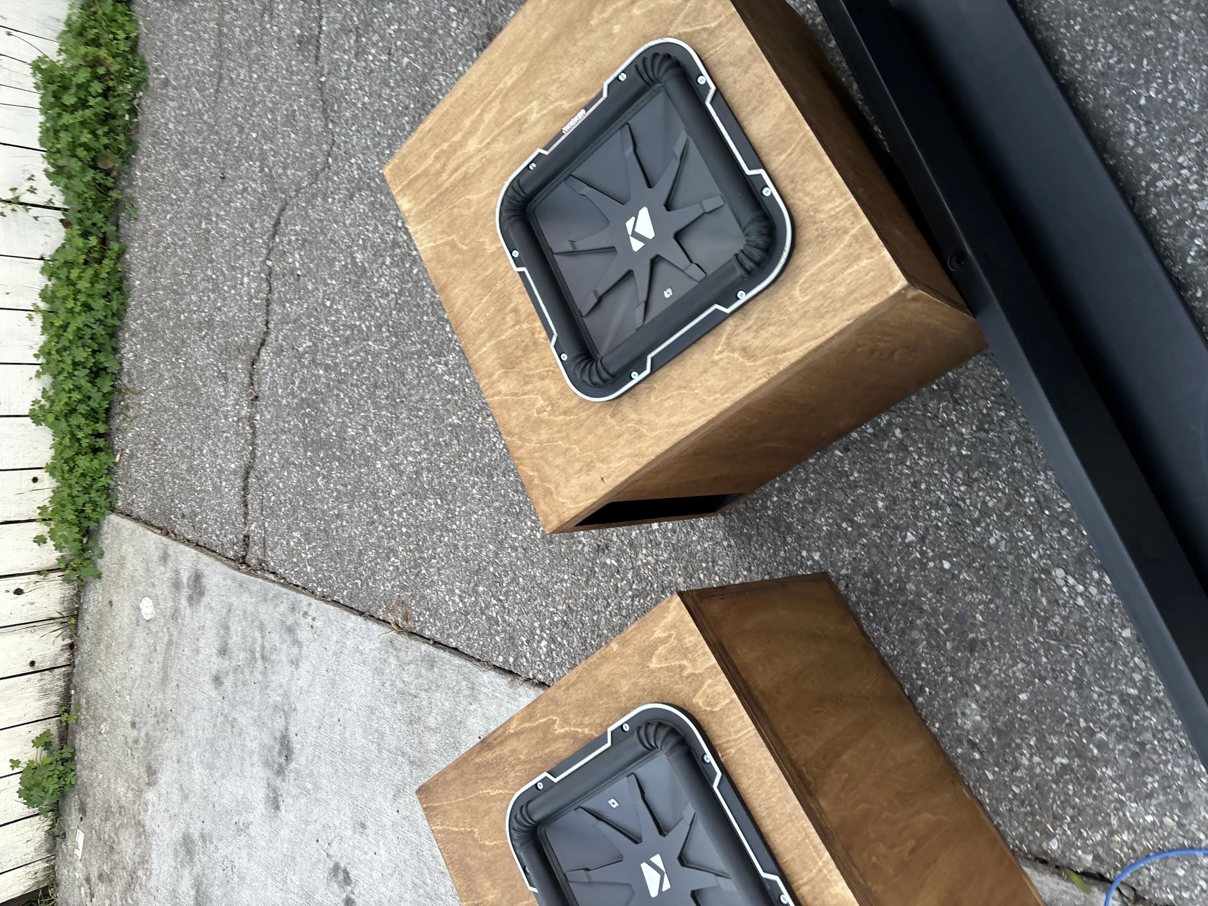 Image of car audio installation